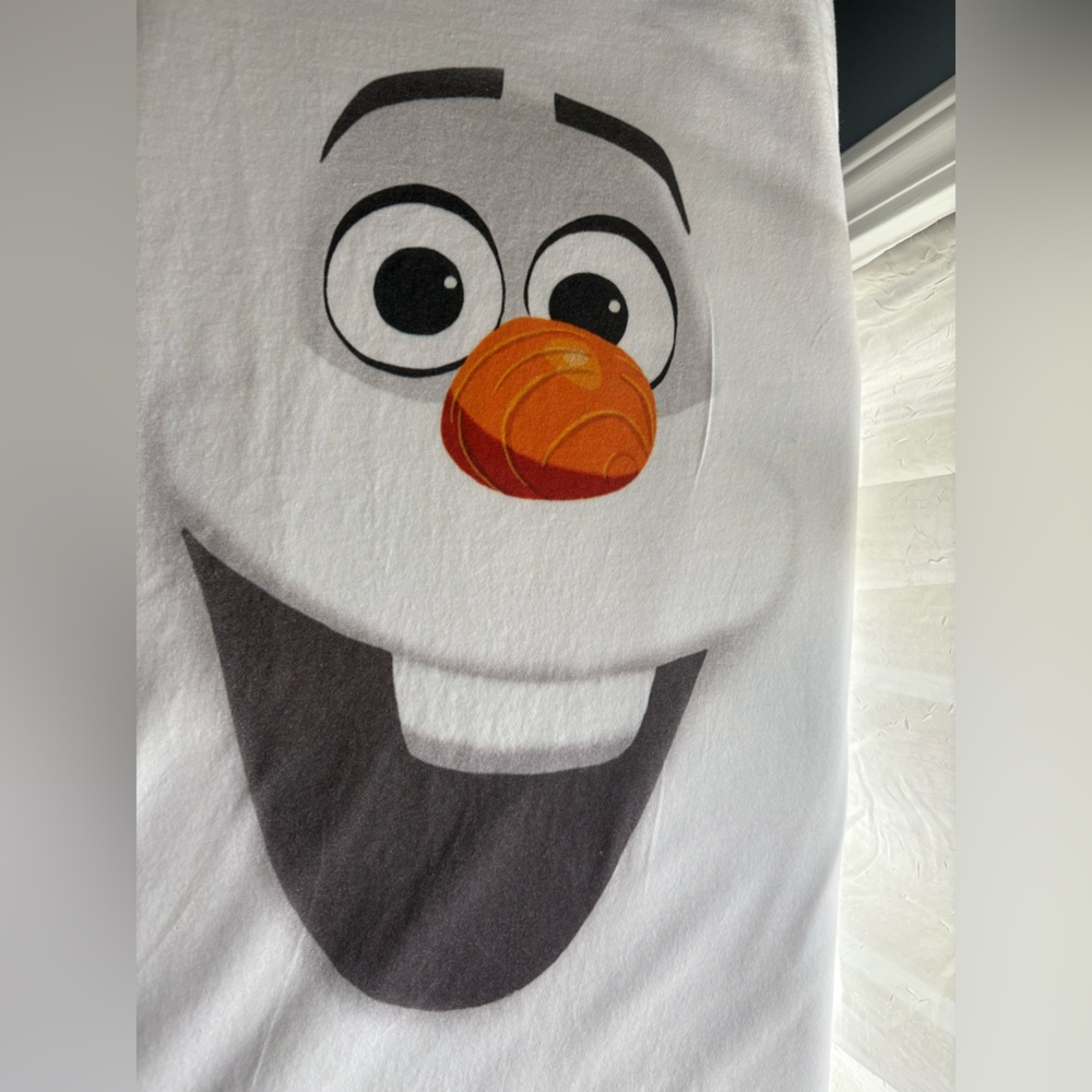 Disney Frozen Softstyle White T-Shirt - Picture 5 of 7